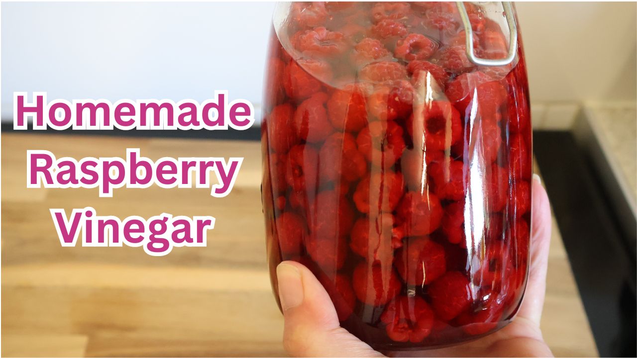 The No Dig Gardener - Raspberry Vinegar